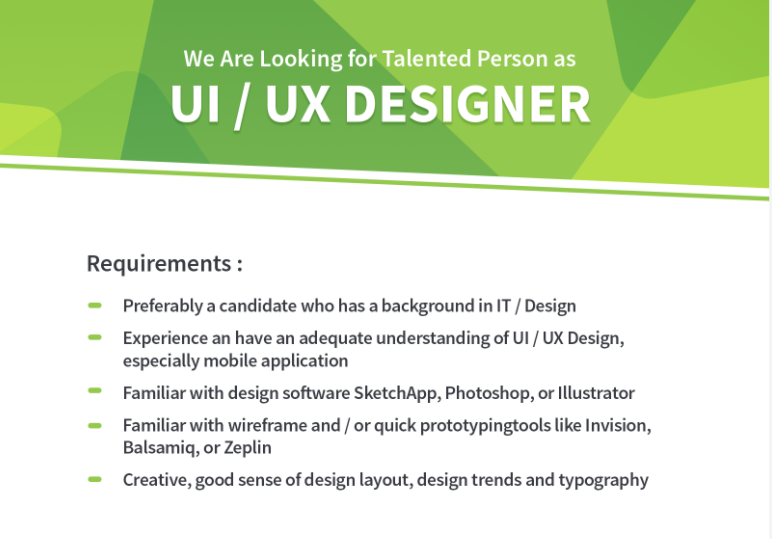 mobile app ui designer job description